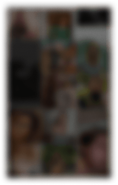 Background blurred feed